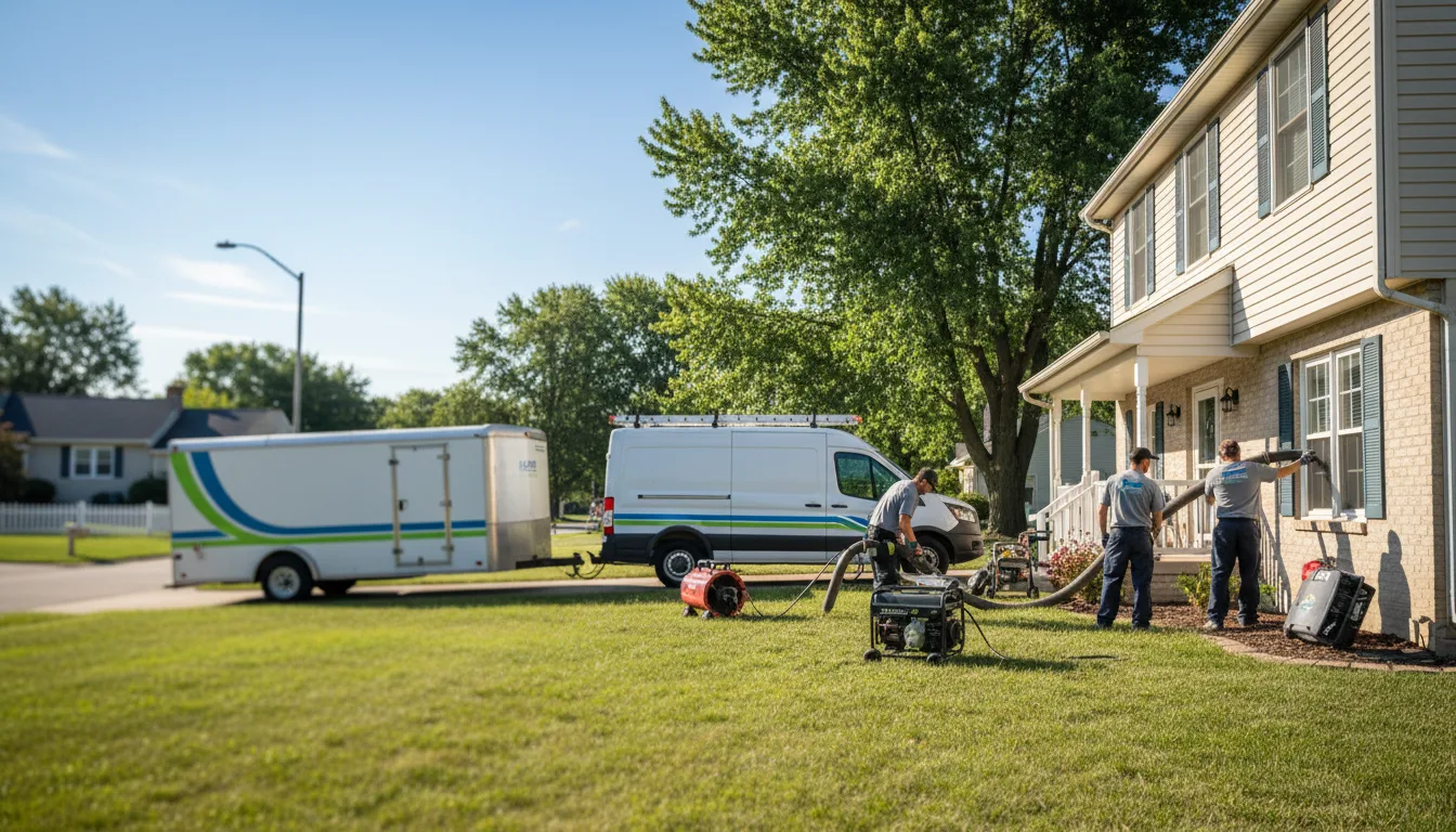 Flooded Basement Restoration And Cleanup With Repair in Ainsworth, IA near me